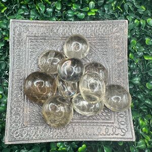 Smoky Quartz Palm Stone